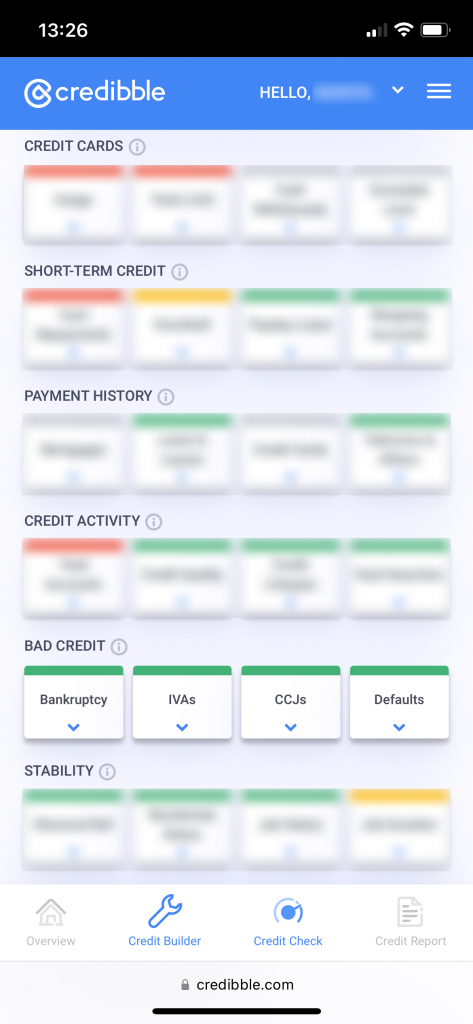 Using Credibble's 24-Factor Credit Check to see if you have any bad credit can help you determine whether you would like to raise a Notice of Correction.